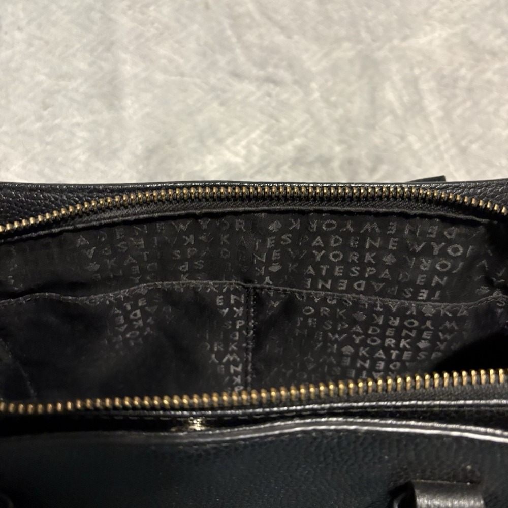 Kate Spade New York Black Leather Strap Bag - Picture 7 of 12